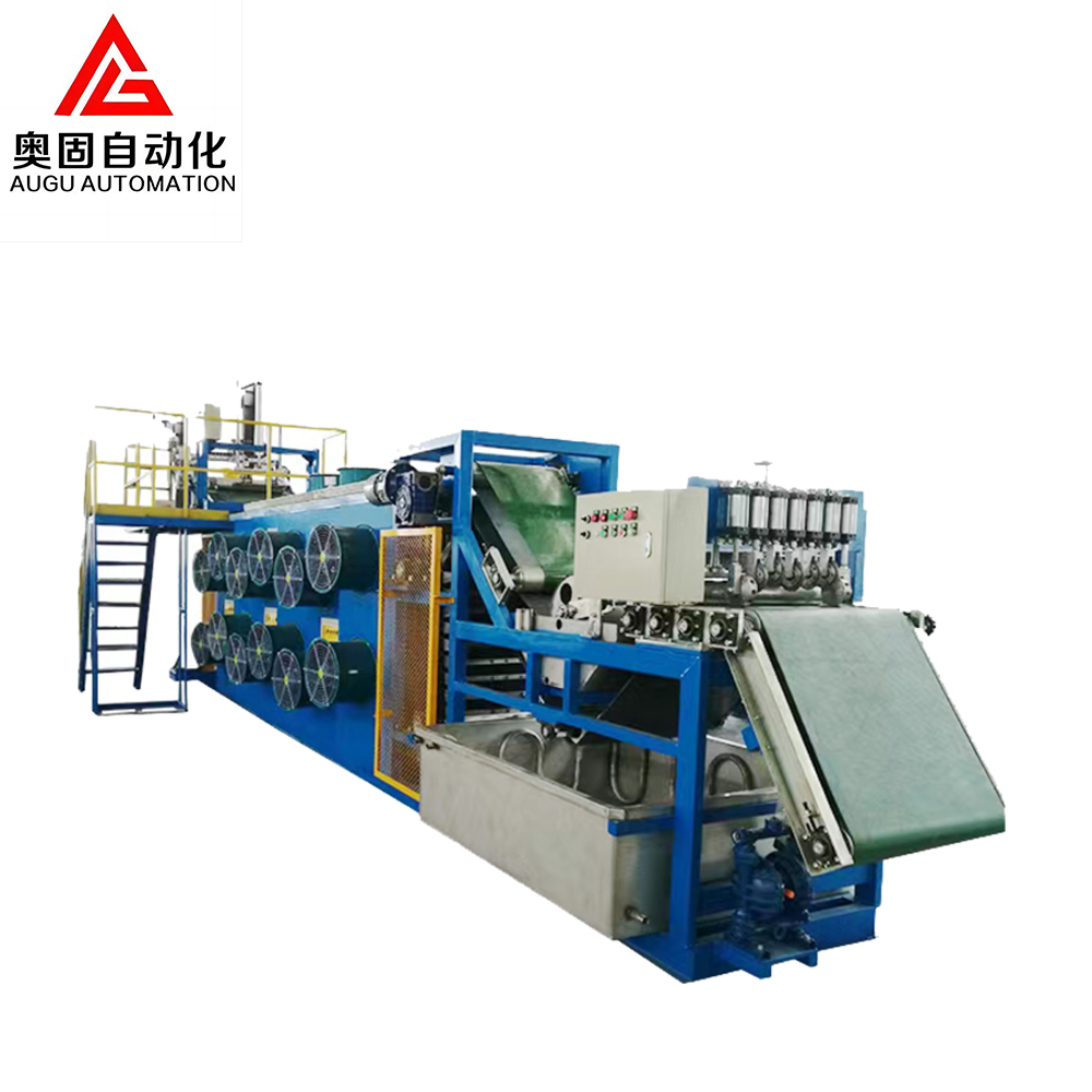 ऑगु बैच ऑफ कूलिंग लाइन: रबर फ़ैक्टरियों के लिए ज़रूरी, सुविधा के लिए अनुकूलित!